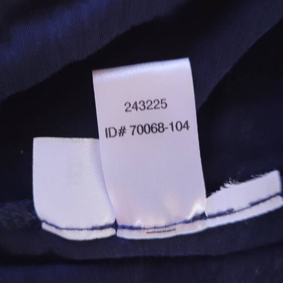 Ann Taylor Loft Blue Rhinestone Neck Open Back Dress Sz Small Petite Sleeveless - Picture 8 of 8